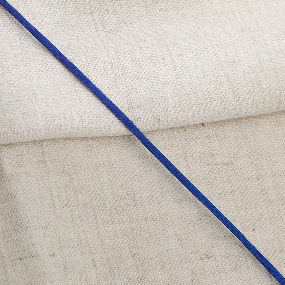 Шнур атласный корсетный ⌀2.0 мм / 45.7 метров, 21 василек