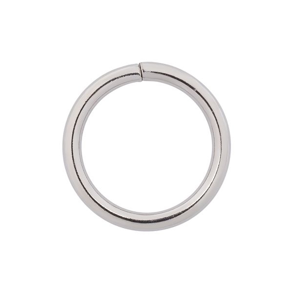 Кольцо разъемное металл in ⌀10 мм (13 мм внешн.), никель, 816-002, 100 шт