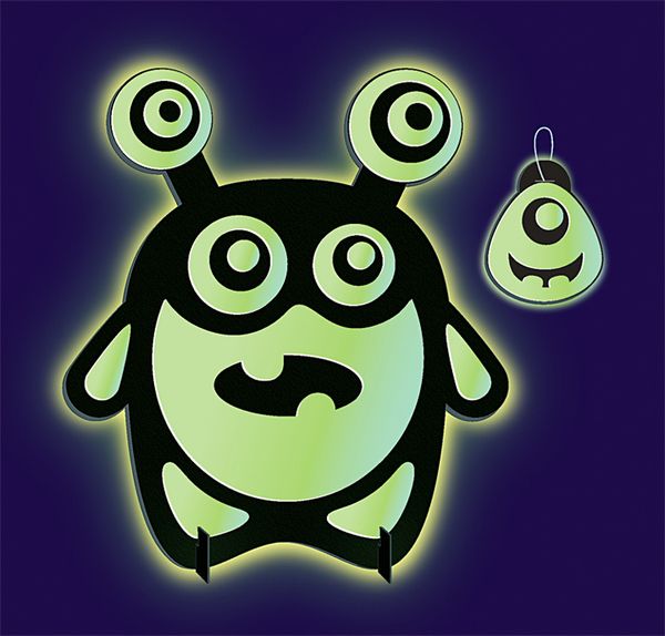 Набор для творчества Клевер, Люмонстрик Бумс (декорирование), АС 19-353