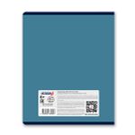 Тетрадь ученическая общая, твин лак A5 60 л. на скобе 65 г/м², белизна 100% 10 шт клетка, 01522 Все оттенки синего, Светоч Т201