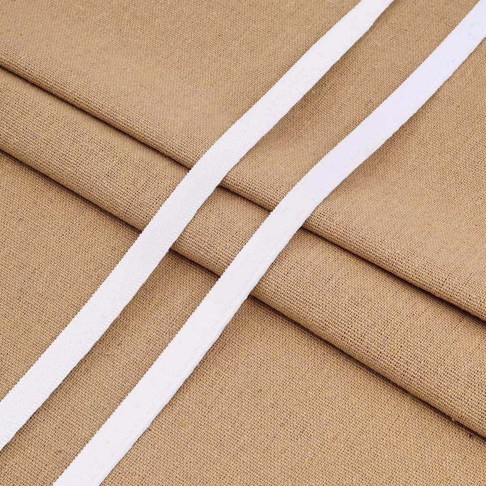 Лента тоннельная (чехол для косточек) 10.0 мм / 45.72 метра, белый, 580