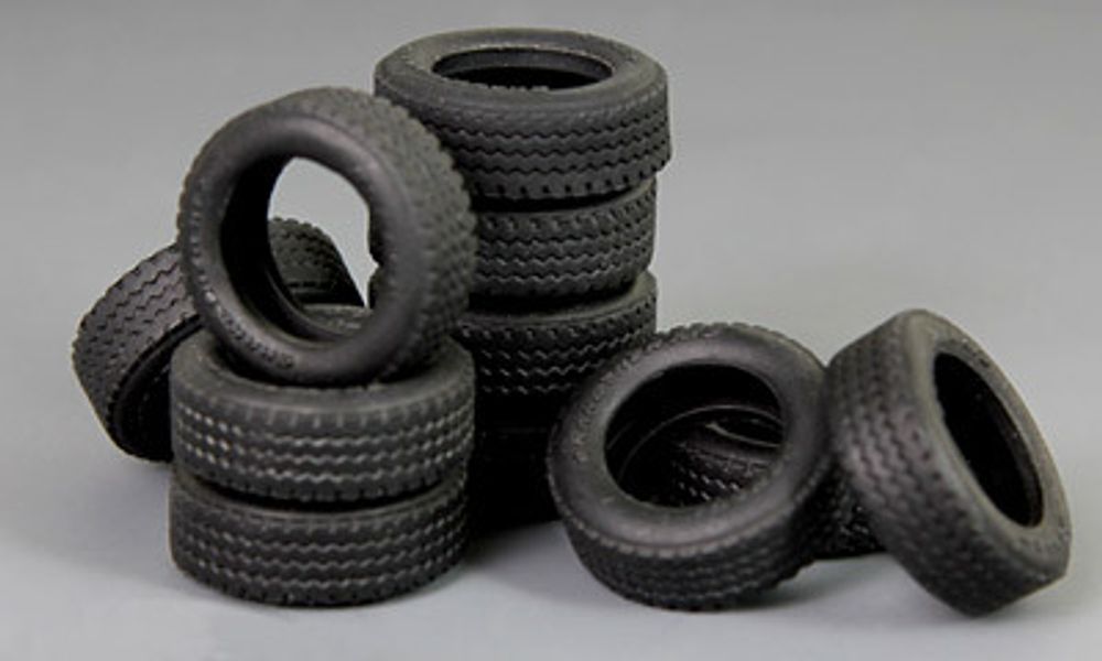 Модель сборная: шины, Tyres for Vehicle/Diorama (4pcs) 1/35, Meng SPS-001