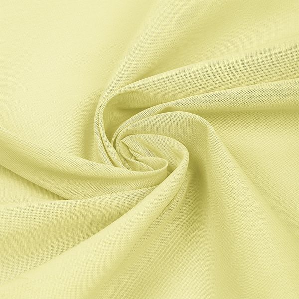 Бязь 120 г/м², 150 см / 2 метра, Bz.120.163 цв.св.желтый