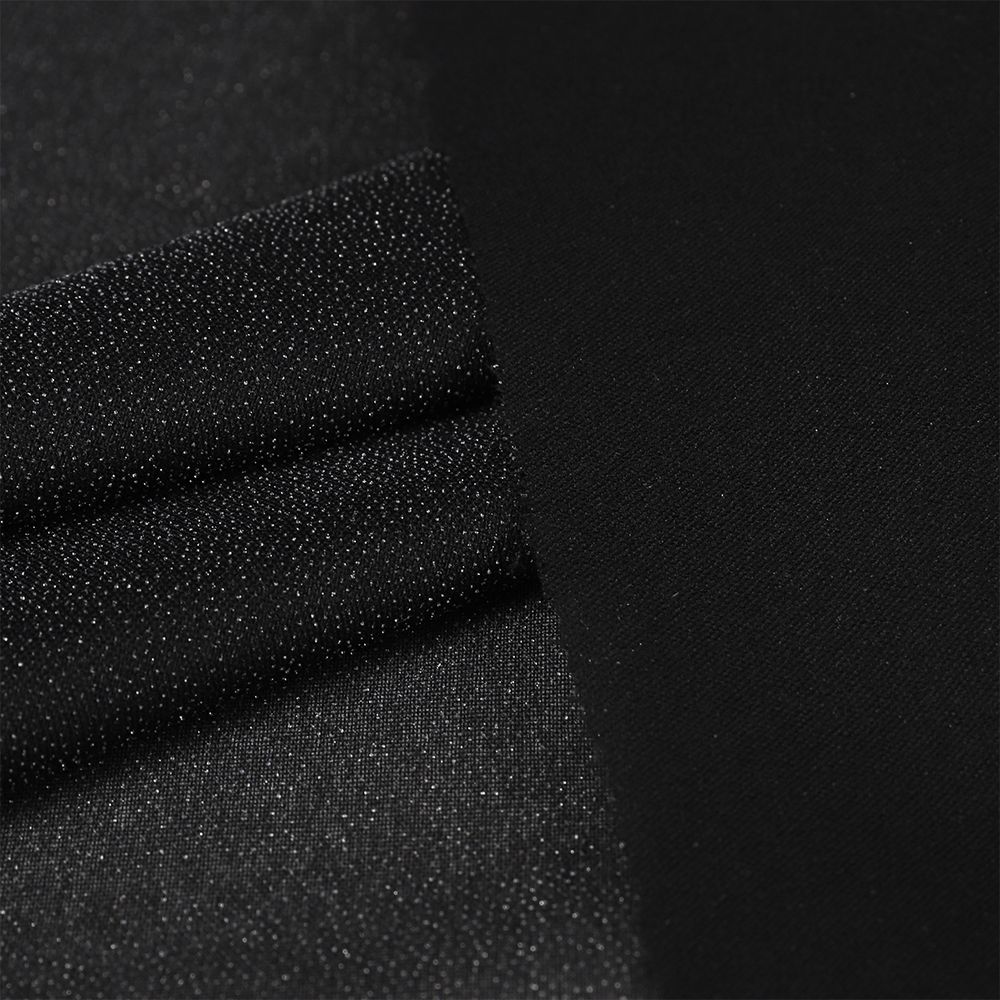 Дублерин эластичный 31г/м², цв.чер арт.231W-LF2231B шир.150см 10м А