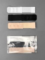 Удлинитель для бюстгальтера 19.0 мм, 1 крючок, ассорти 3 шт