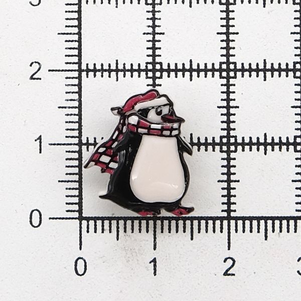 Пуговицы детские Пингвин (QN074-W2) 28/1 (D10), 36 шт