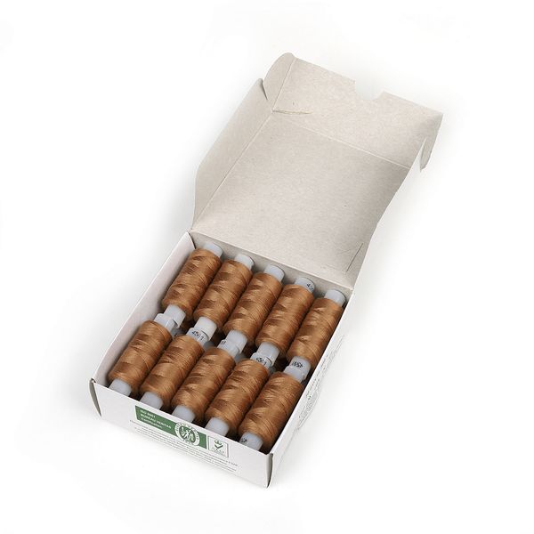 Нитки армированные ПНК им.Кирова 45ЛЛ, бытовые, 200 м / 20 кат., 4614 / 072 коричневый