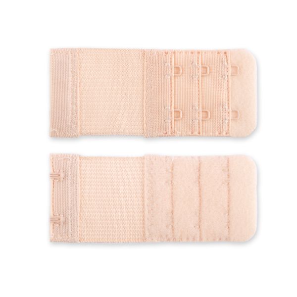 Удлинитель застежки для бюстгальтера 45.0 мм, 20 шт, полиэстер, №004 кремово-бежевый, Blitz ZBU45-33