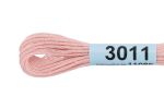 Мулине Gamma 100% хлопок, цв.3011 розовый, 24 мотка по 8 метров