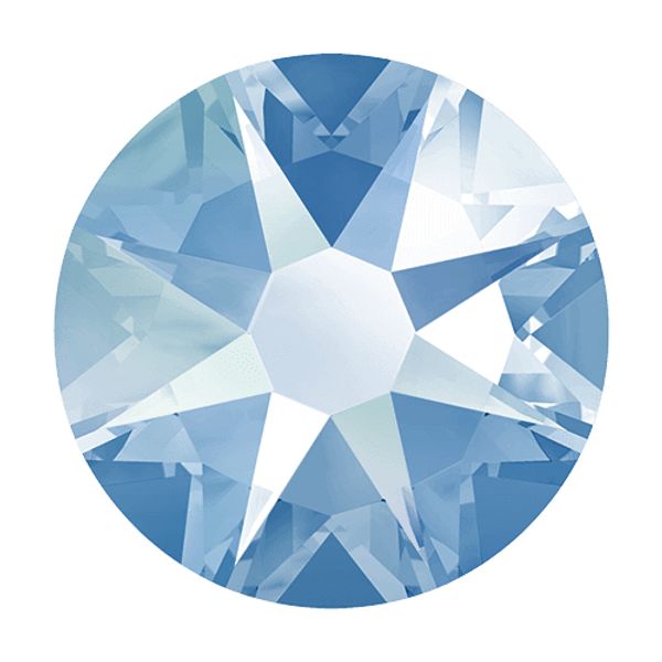 Стразы термоклеевые Xirius 8+8 граней SS20 (4,6-4,8 мм) HF20-05 цв. Lt.Sapphire, уп. 100 шт