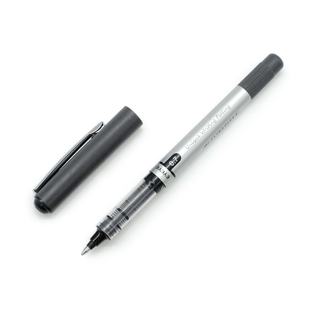 Ручка капиллярная EYEYE (черная), PVR-155(BLACK), 12 шт