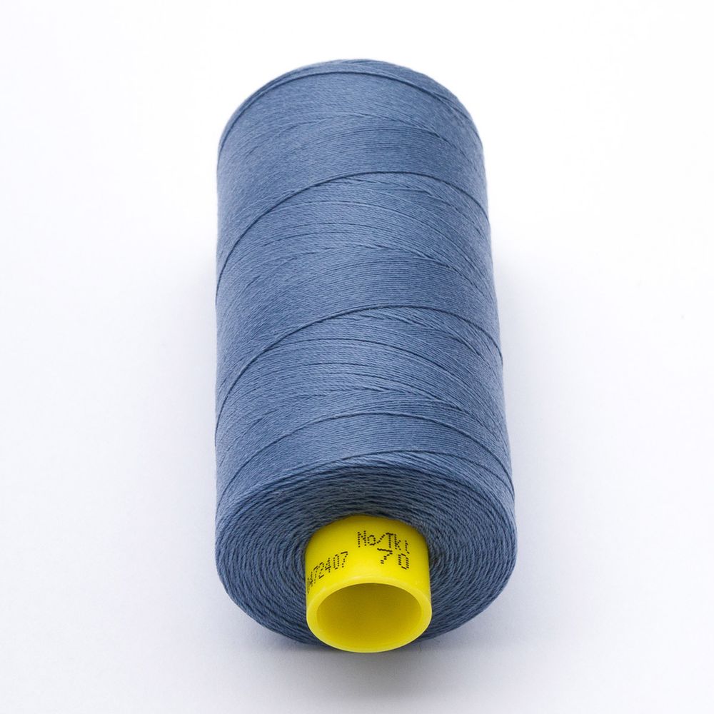 Нитка универсальная Gutermann Mara 70/2, 700 м, 702170, 112 серо-синий джинс, 1 катушка