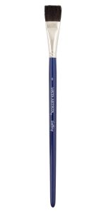 Кисть белка плоская №06, 5 шт, короткая ручка, Vista-Artista 10212-06