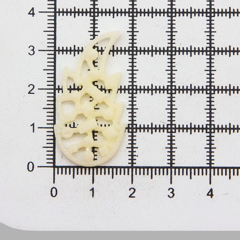 Украшение 18х36 (72 шт) (белый), CON2523, 5 шт