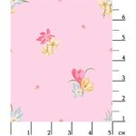 Ткань для пэчворка Peppy Весенний этюд, отрез 50х55 см, 146 г/м², ВЭ-18 розовый, Peppy