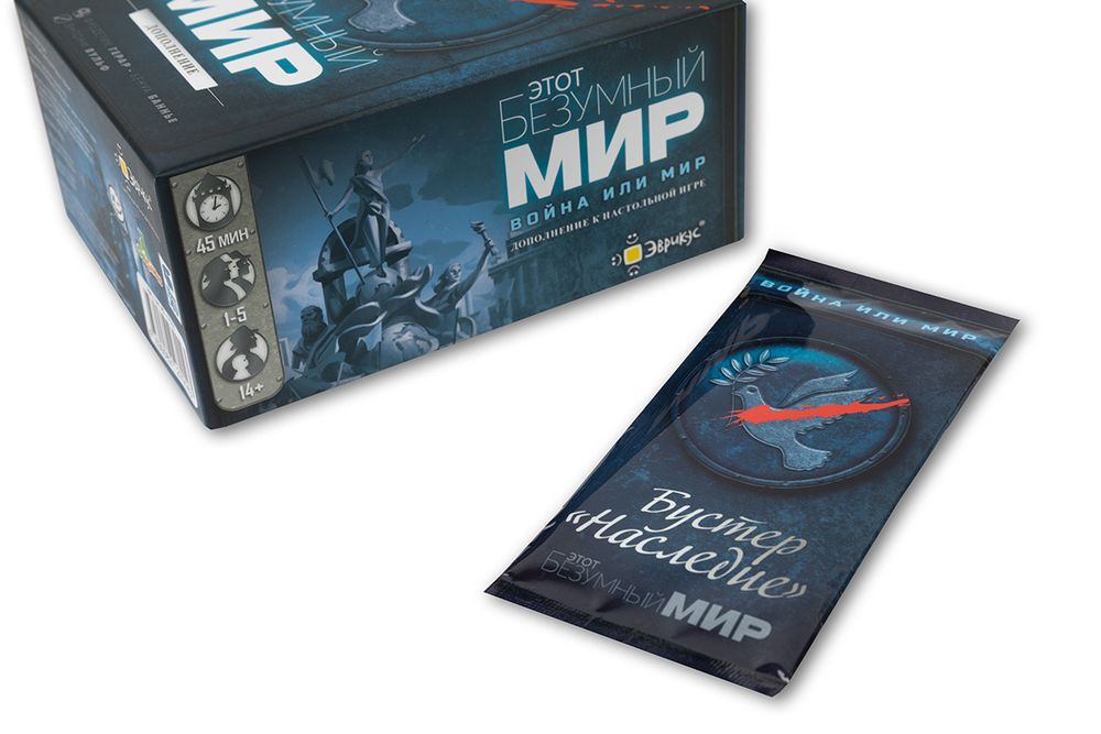 Игра настольная Этот безумный мир: Война или мир, Эврикус PG-17344