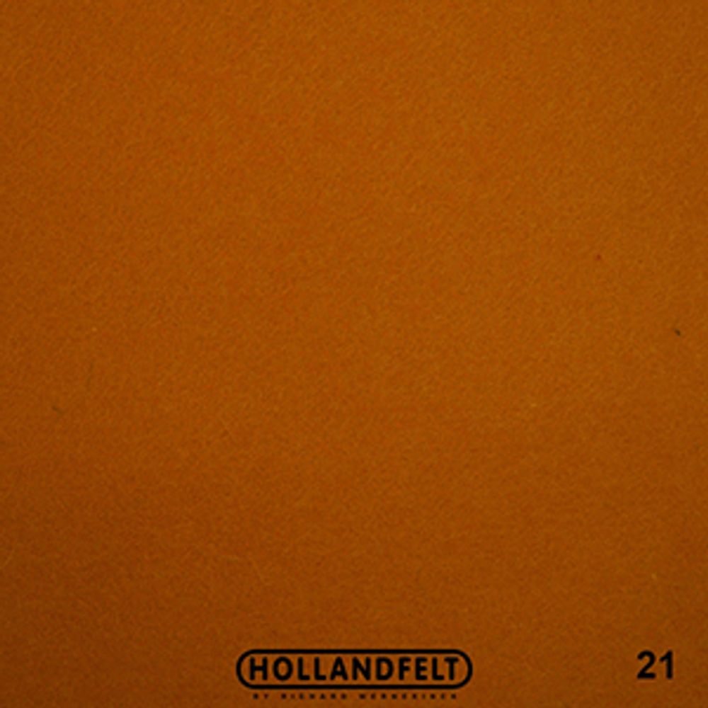 Войлок натуральный 20х30 см, толщ. 1 мм, Richard Wernekinck Wolgroothander, цв. 21, светло-коричневый