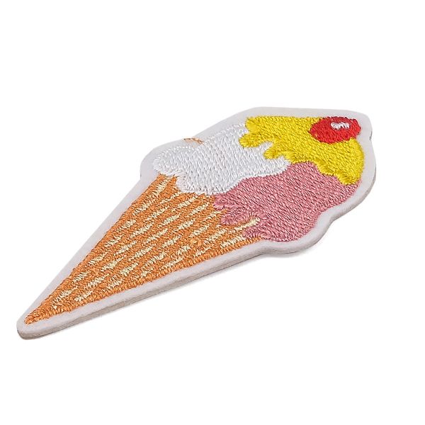 Термоаппликация Мороженое рожок 1, 3.4х6.9см, Hobby&Pro