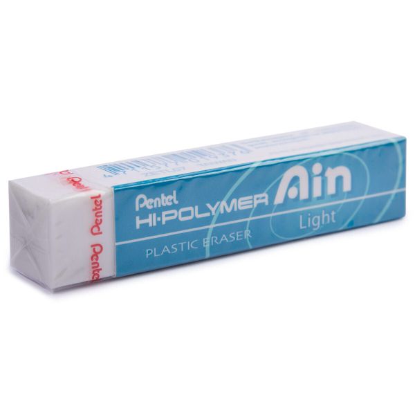Ластик большой Hi-Polymer Ain Light 65х13.6х13.6 мм, 36 шт, ZETL07, Pentel