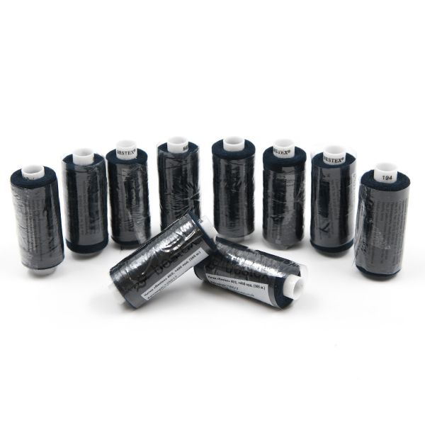 Нитки швейные бытовые Bestex 40/2, 365 м (400 ярд) / 10 кат., 194 темно-чернильный