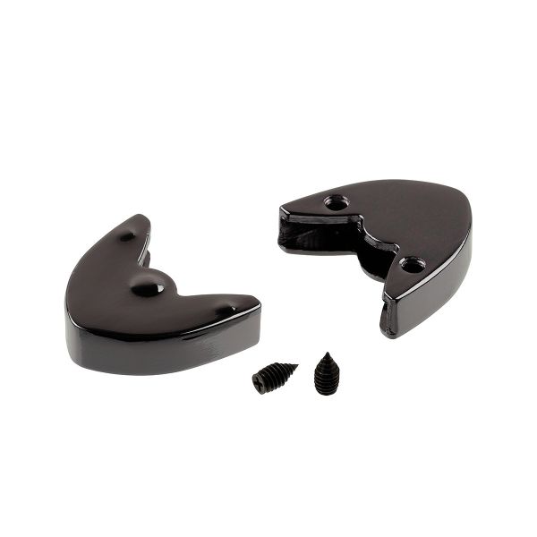 Наконечник для молний 22 мм, 22х20х5 мм, 5 шт, 02 черн.никель, Gamma LTZ-02