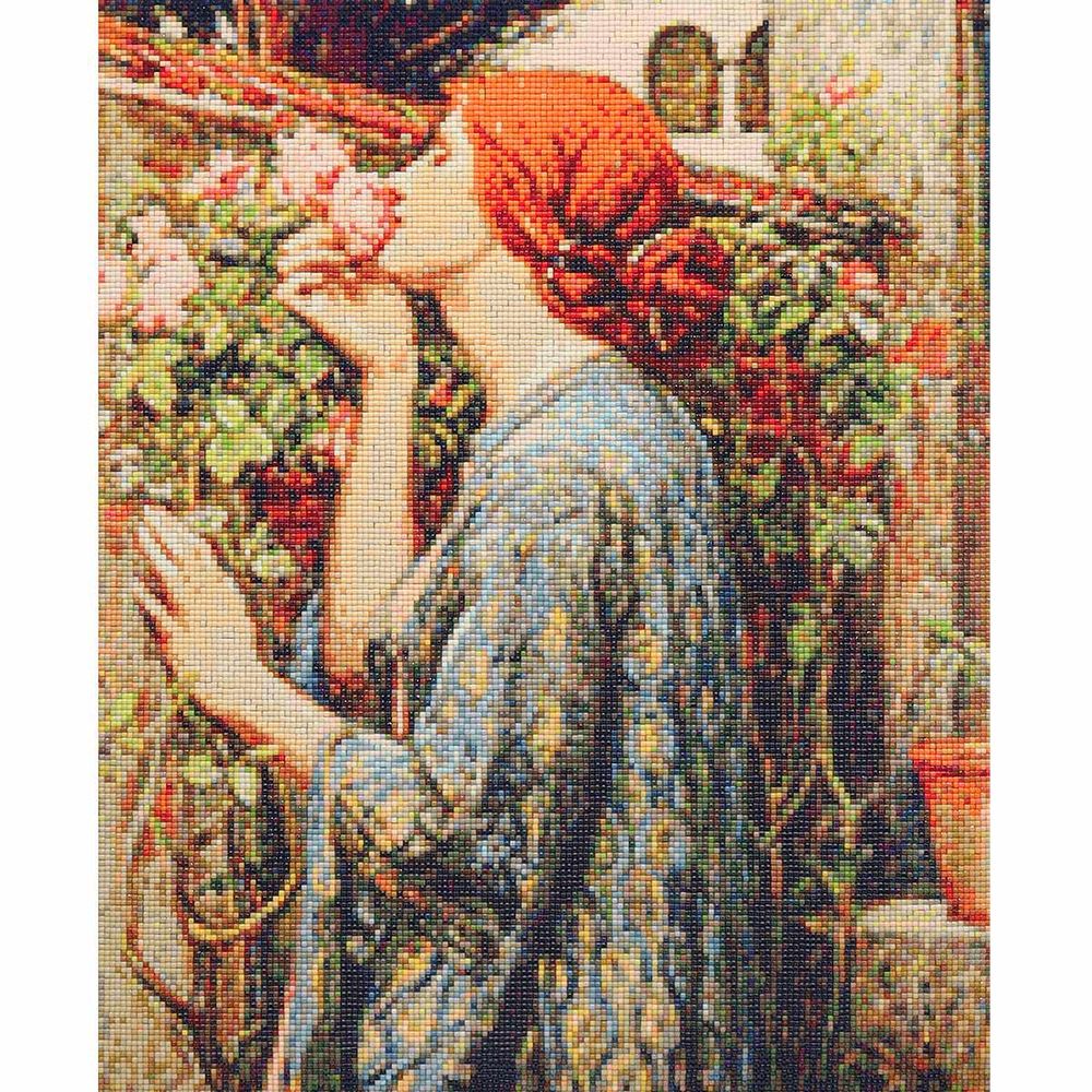 Алмазная (кристальная) мозаика Cristyle Cr450214, Душа Розы Джон Уильям Уотерхаус, 40х50см