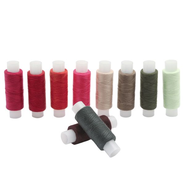 Швейные нитки (набор) 50/2, 200м, ассорти №7, 10 штук, Astra&Craft