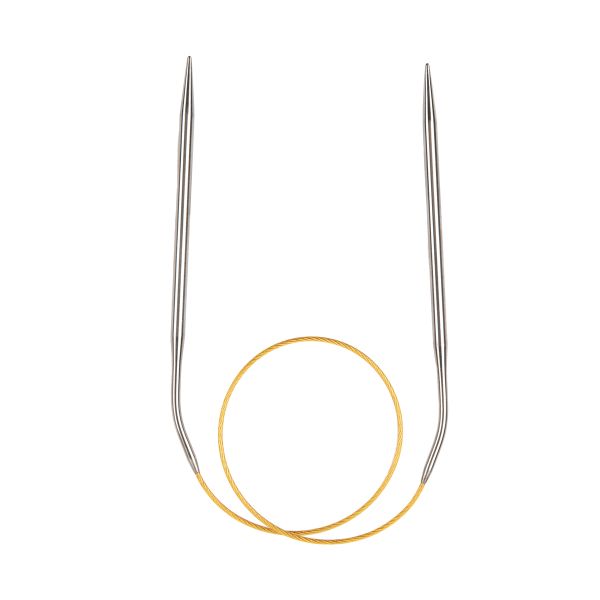 Спицы круговые ⌀3.0 мм, 40 см, с металлическим тросиком, Alpina SIL-40