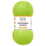 Пряжа Вязь Акриловая тонкая / уп.3 мот. по 100 г, 360 м, 424 светло-зеленый
