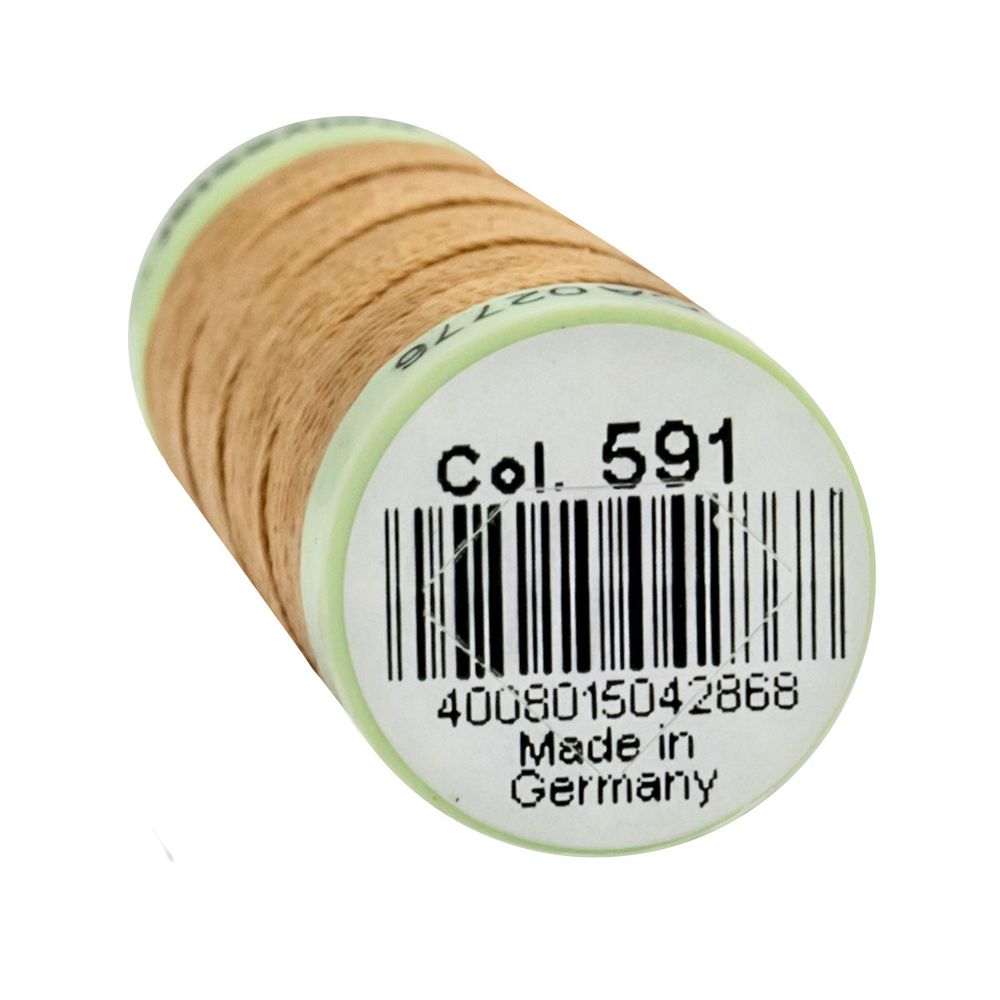Нитки отделочные Gutermann Top Stitch, 30м, 591 песочно-желтый, 5 катушек