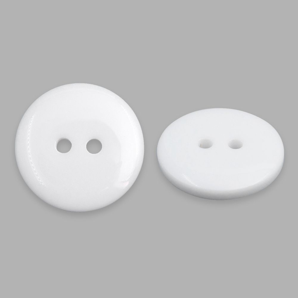 Пуговицы 2 прокола 32L (s.white (белый)), CX-K-22, 144 шт
