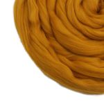 Шерсть для валяния полутонкая 100%, 100 гр. (447 горчица)