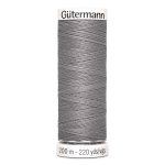 Нитки универсальные Gutermann Sew-all 100 (200 метров), 5 кат. | 493 пепельно-серый
