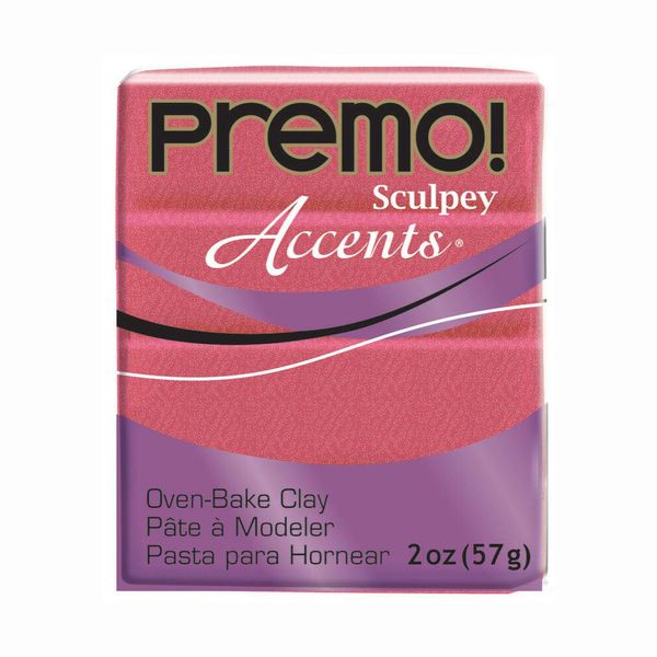 Полимерная глина 57 г, 5115 жемчужно-малиновый, Sculpey PE02