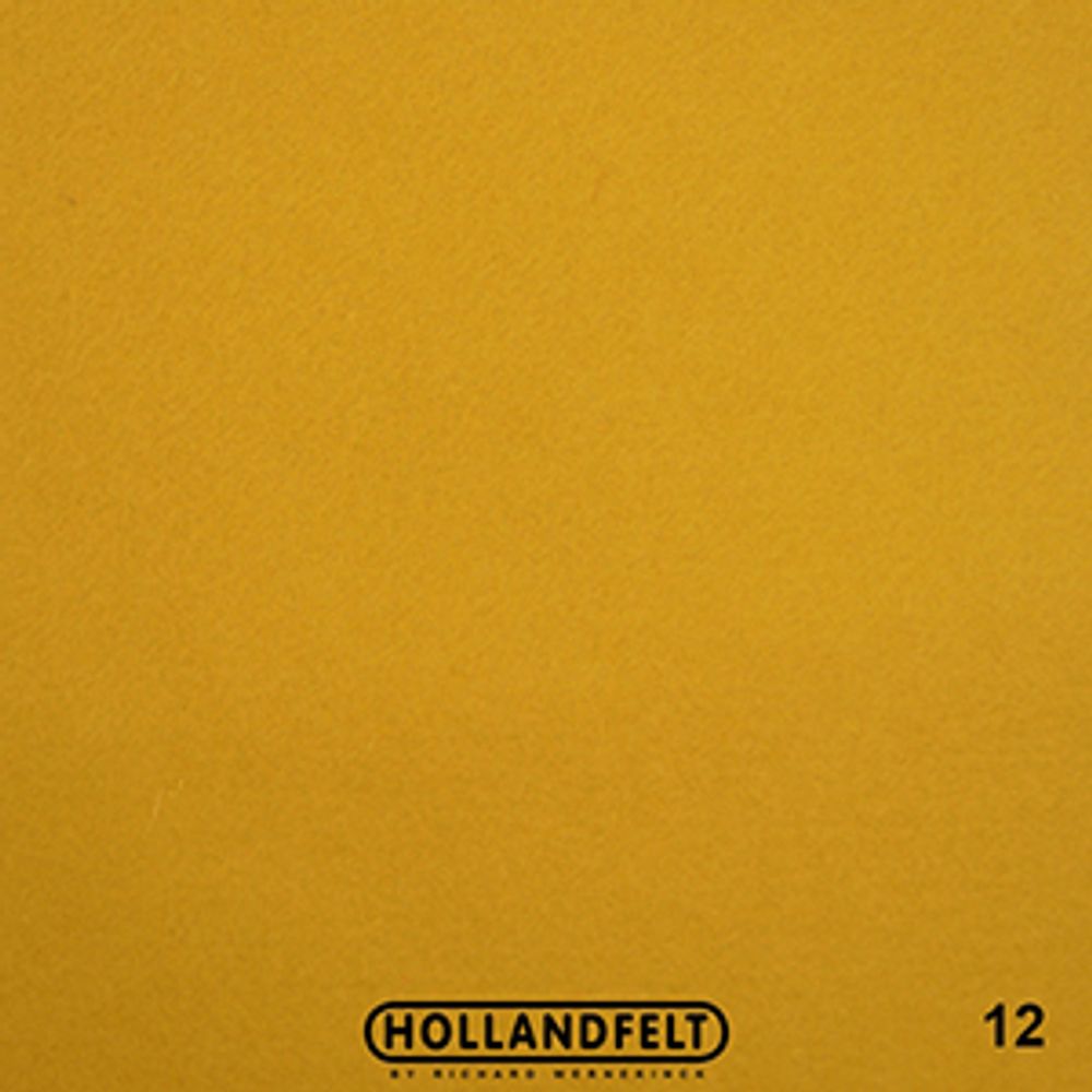 Войлок натуральный 20х30 см, толщ. 1 мм, Richard Wernekinck Wolgroothander, цв. 12, оливковый
