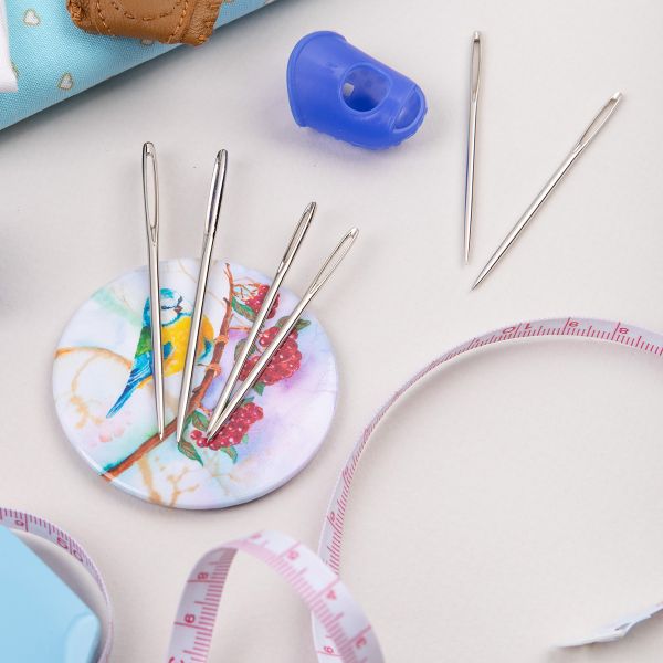 Иглы ручные гобеленовые №13, 25 шт, острые, Gamma N-260