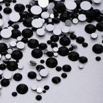 Стразы холодной фиксации TBY.MIX 1 цв.черный уп.1000 шт