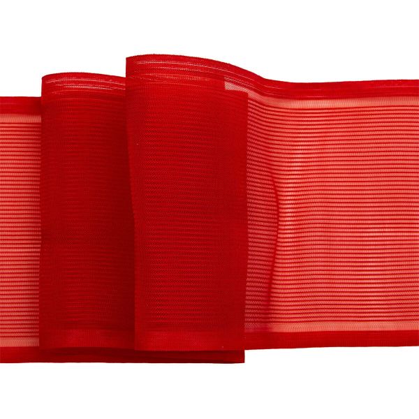 Лента для бантов (капрон) _8 см, 25 м (красный) С3501