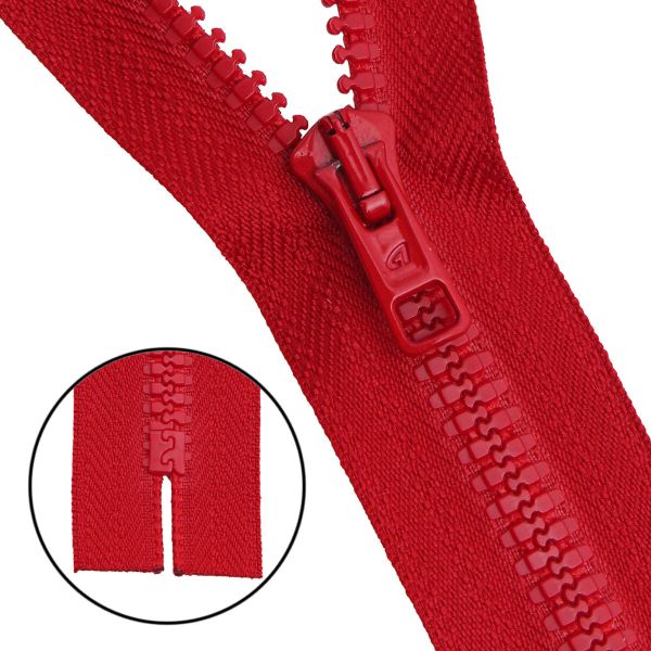 Молния трактор Arta Т6 (6 мм) 1 зам., н/раз., 18 см, ОПТ. УП. 25 ШТ., 008 красный