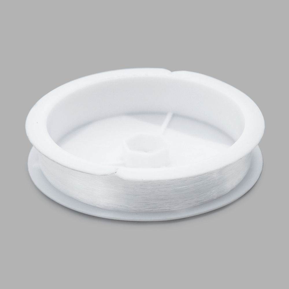 Нить-леска 0.2 мм, 100м, прозрачный, 10 кат