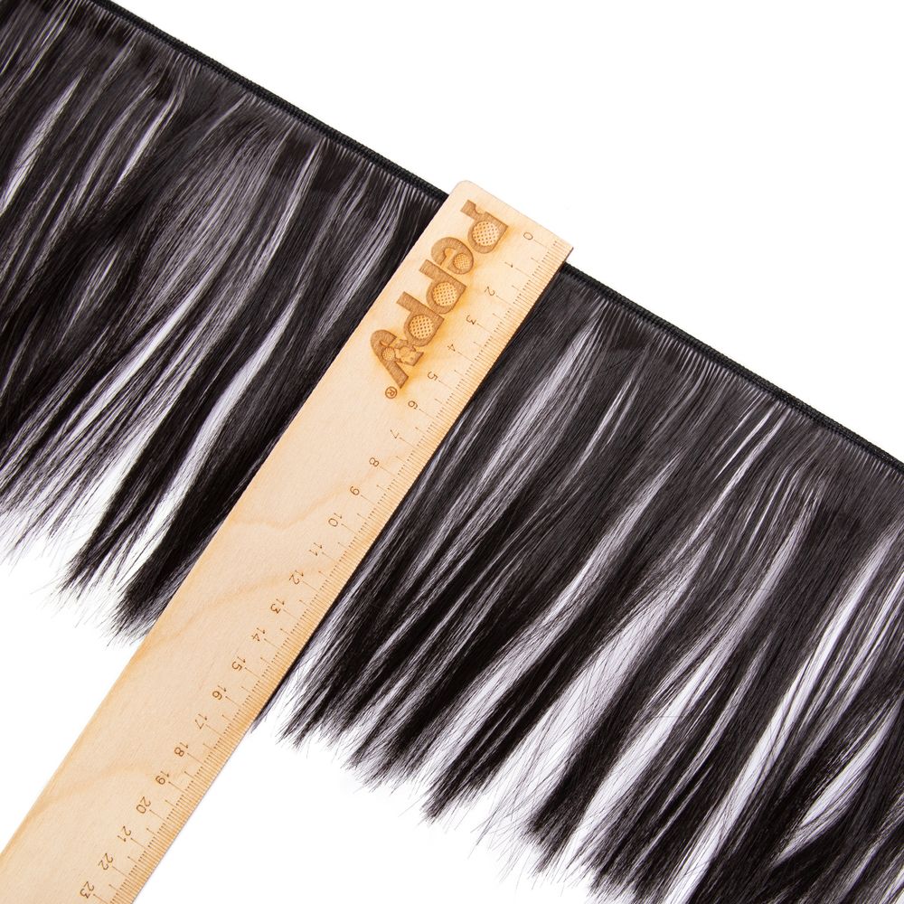 Трессы для кукол 15 см, 100 см, 25 г, 07 т. шоколадный, HobbyBe HAR-7