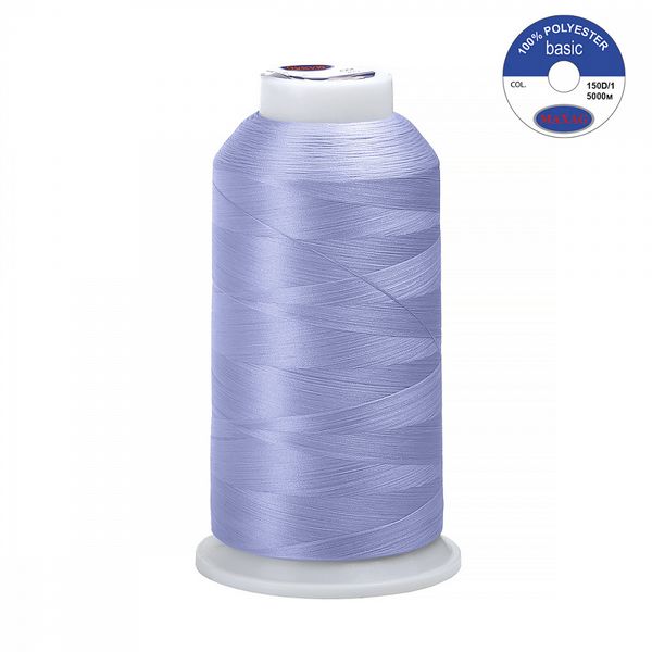 Нитки швейные текстурированные Max, 150D/1, 5000 м, 90г, 357 сиреневый