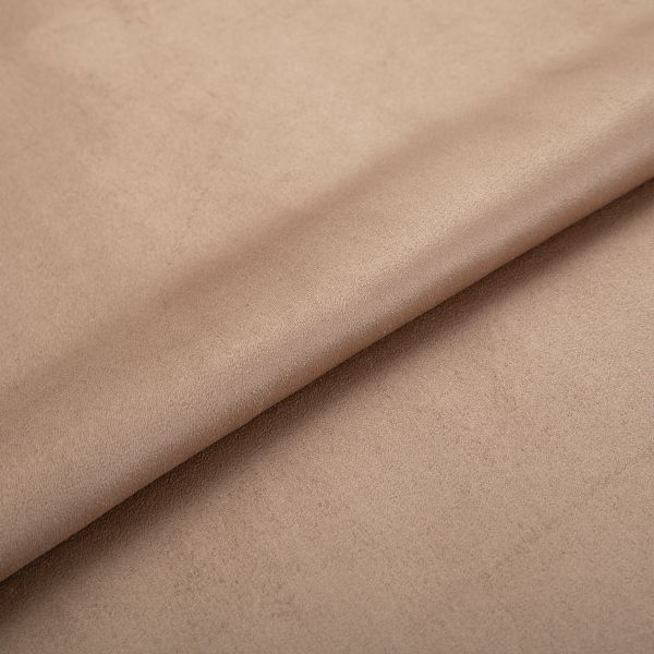 Замша искусственная отрез 35х50 см, 175±5 г/м², 17-1038 cappuccino (т. бежевый), Peppy Woven Suede