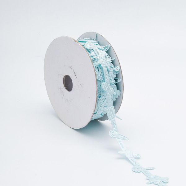 Лента декоративная 25.0 мм / 18.29±1 метров, голубой, 337