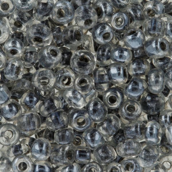 Бисер Zlatka 8/0 (2.9 мм), 100 г (10х10 г), №2210 т.серый, GR