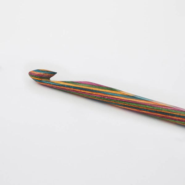 Крючок Knit Pro Symfonie 5 мм, дерево, многоцветный, 20707