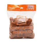 Шерсть для валяния полутонкая 100%, 100 гр. (194 рыжик)