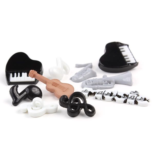 Украшения декоративные пуговицы Фигурки Музыка Dress It Up 340