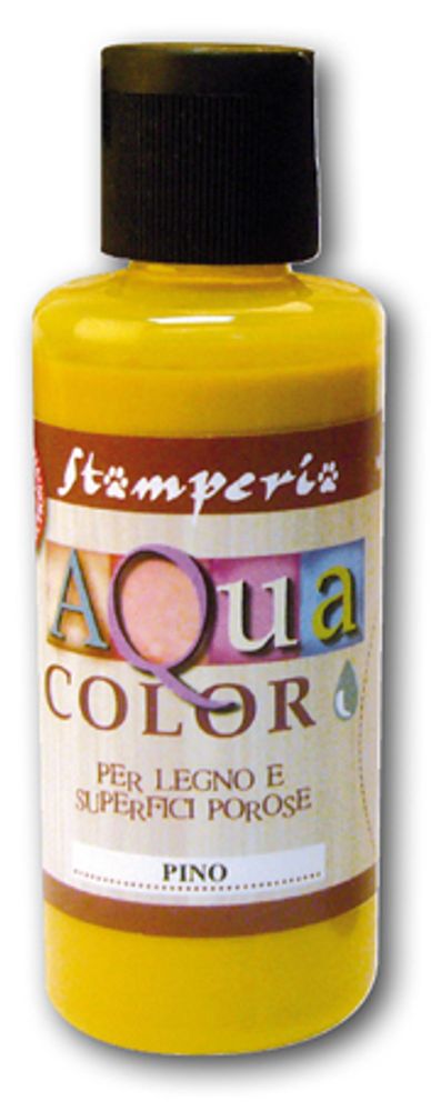 Краска на водной основе Aquacolor, древесины сосны, Stamperia