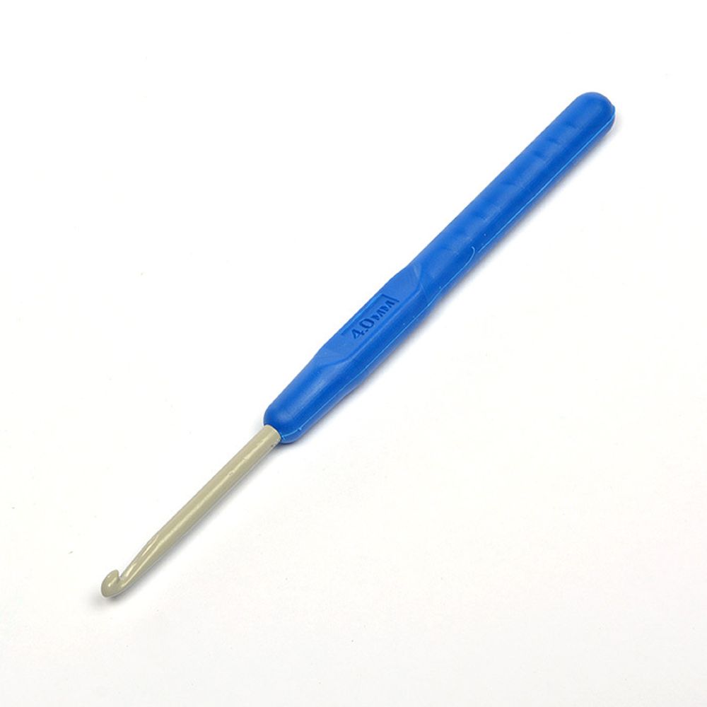 Крючки для вязания ⌀4 мм, ВОС С-278 алюминий, тефлон